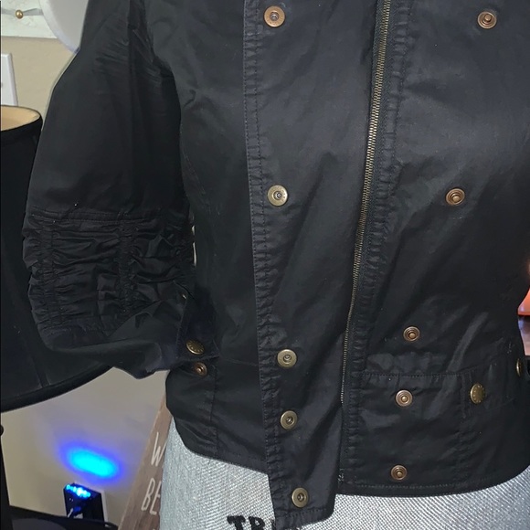 🌸Authentic “CELINE” black bomber jacket Size 34🌸 - Picture 3 of 8